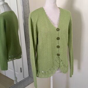 Peruvian link alpaca collection cardigan